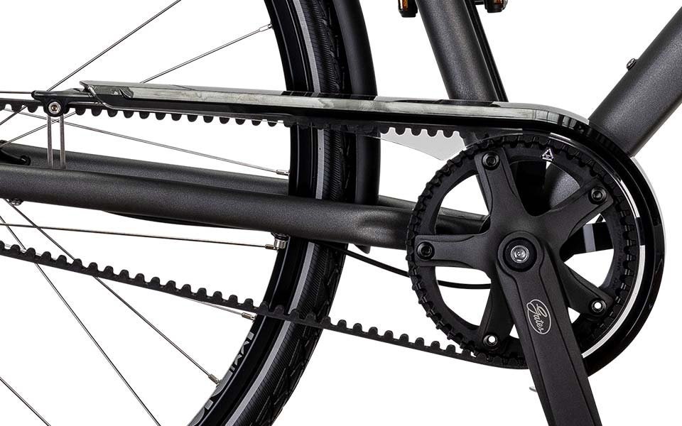 Rabeneick TX-E Singlespeed / Bafang / 252Wh / Disc / Gates schwarz – Bild 2