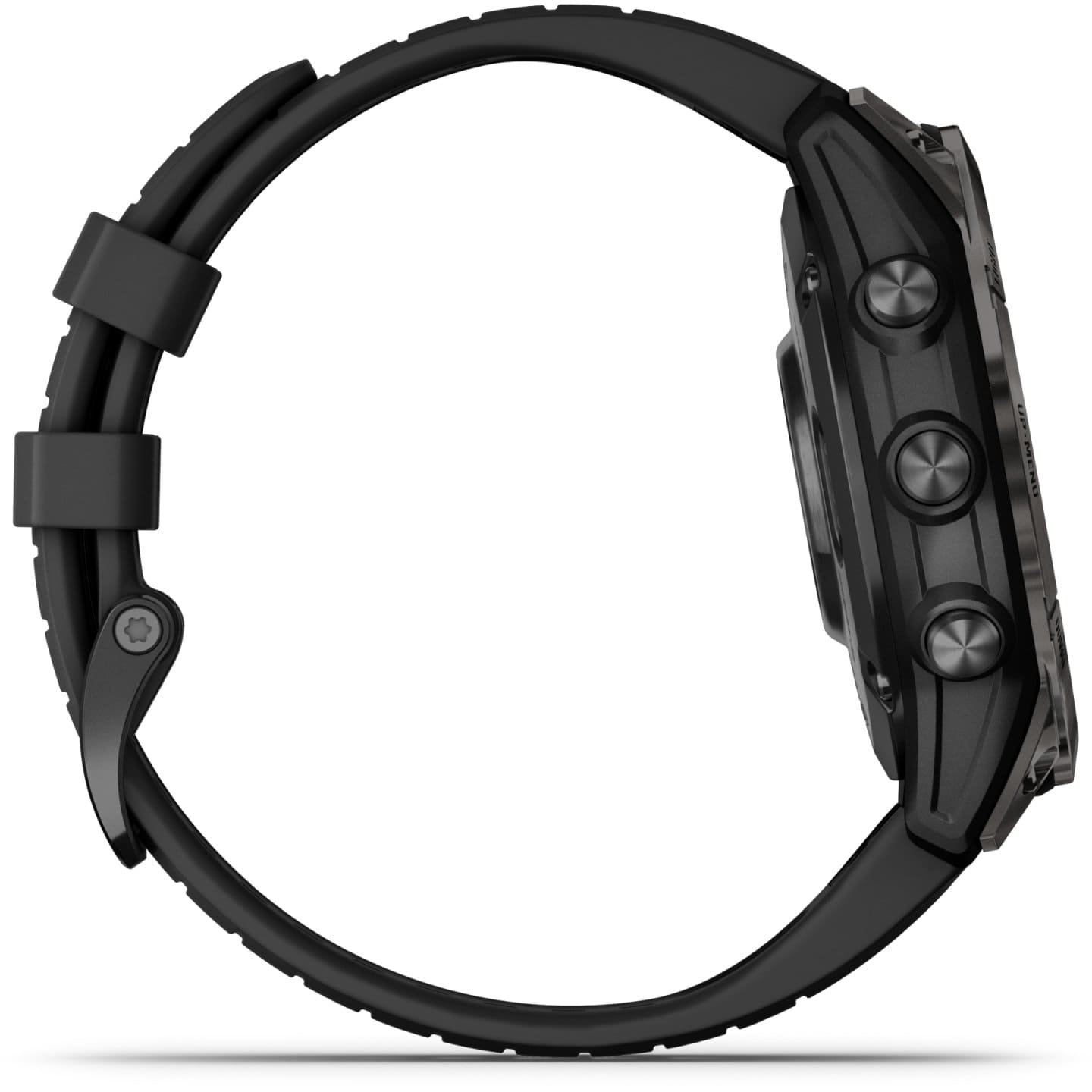 Garmin Fenix 7 Pro Sapphire Solar GPS Smartwatch - 47mm - Carbon/Grau – Bild 3
