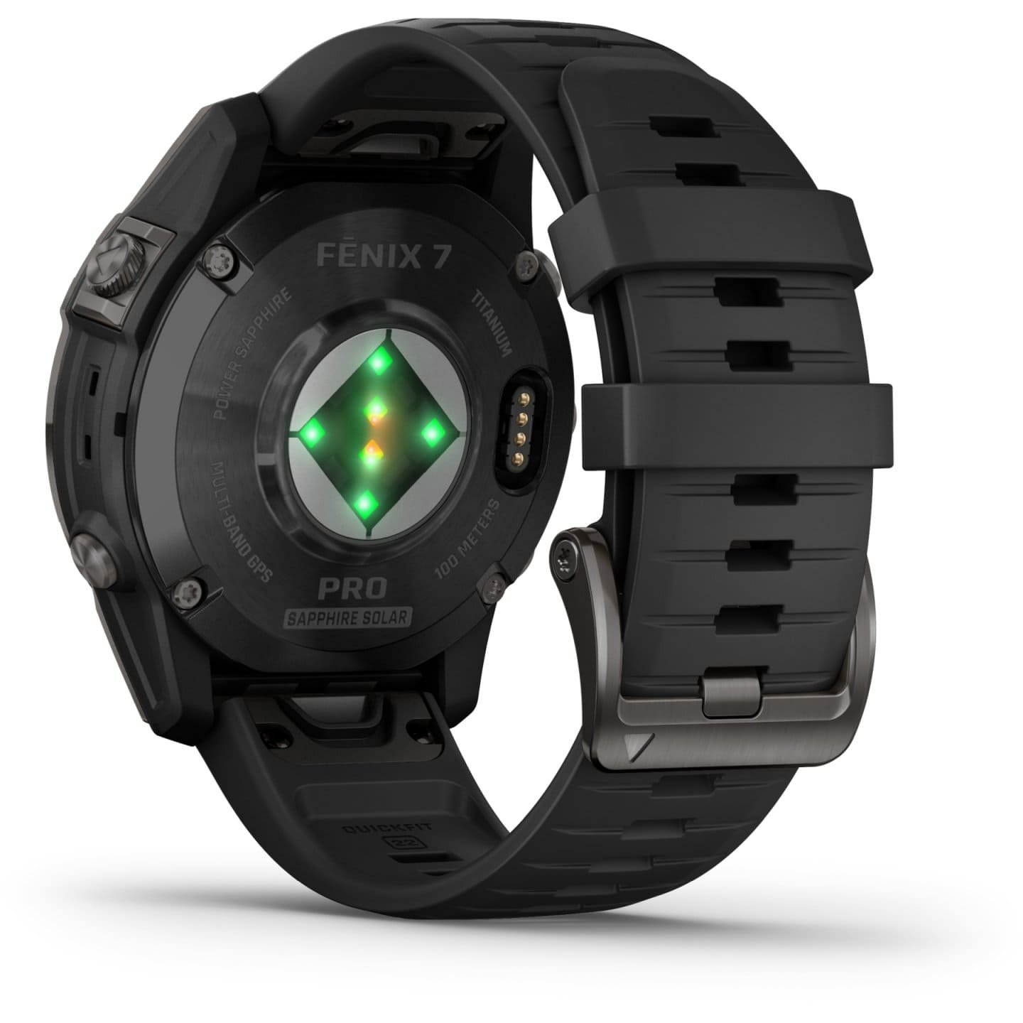 Garmin Fenix 7 Pro Sapphire Solar GPS Smartwatch - 47mm - Carbon/Grau – Bild 4