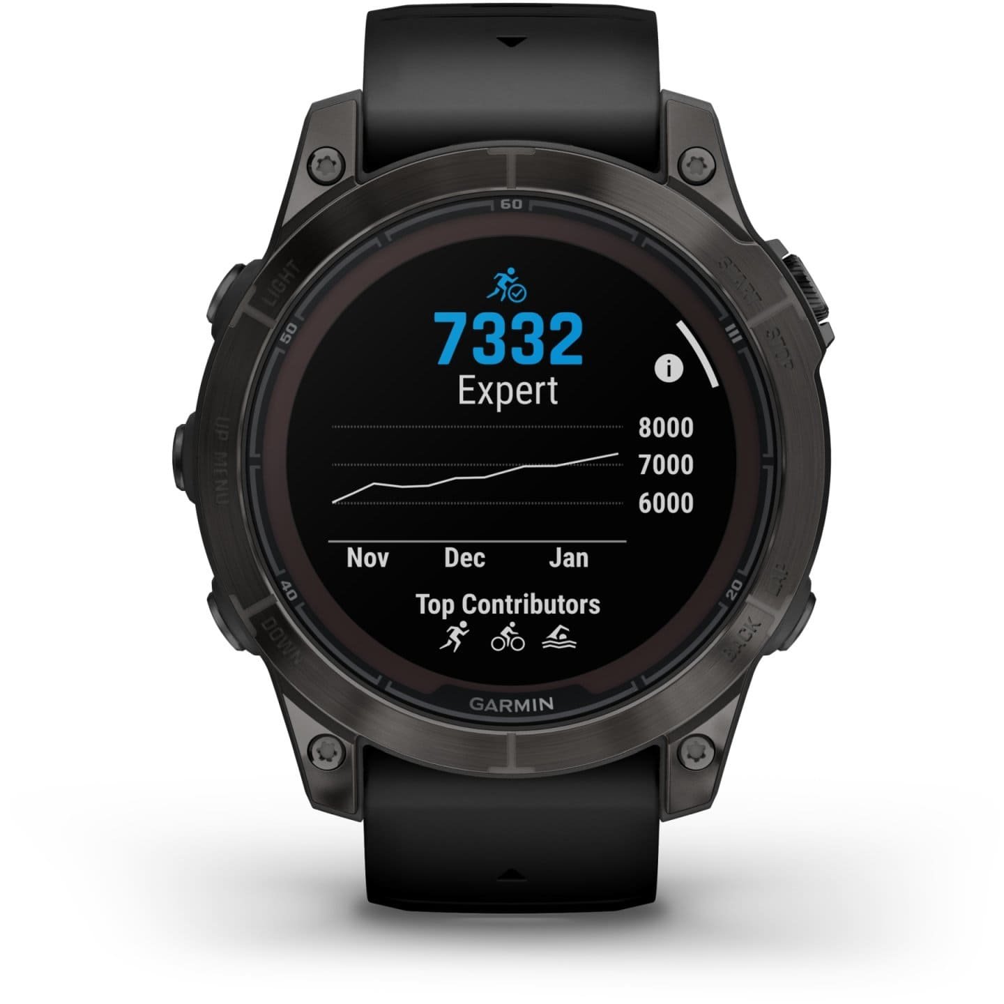 Garmin Fenix 7 Pro Sapphire Solar GPS Smartwatch - 47mm - Carbon/Grau – Bild 5