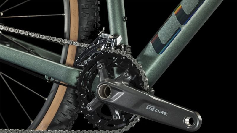 Cube Access WS Race sparkgreen´n´olive – Bild 11
