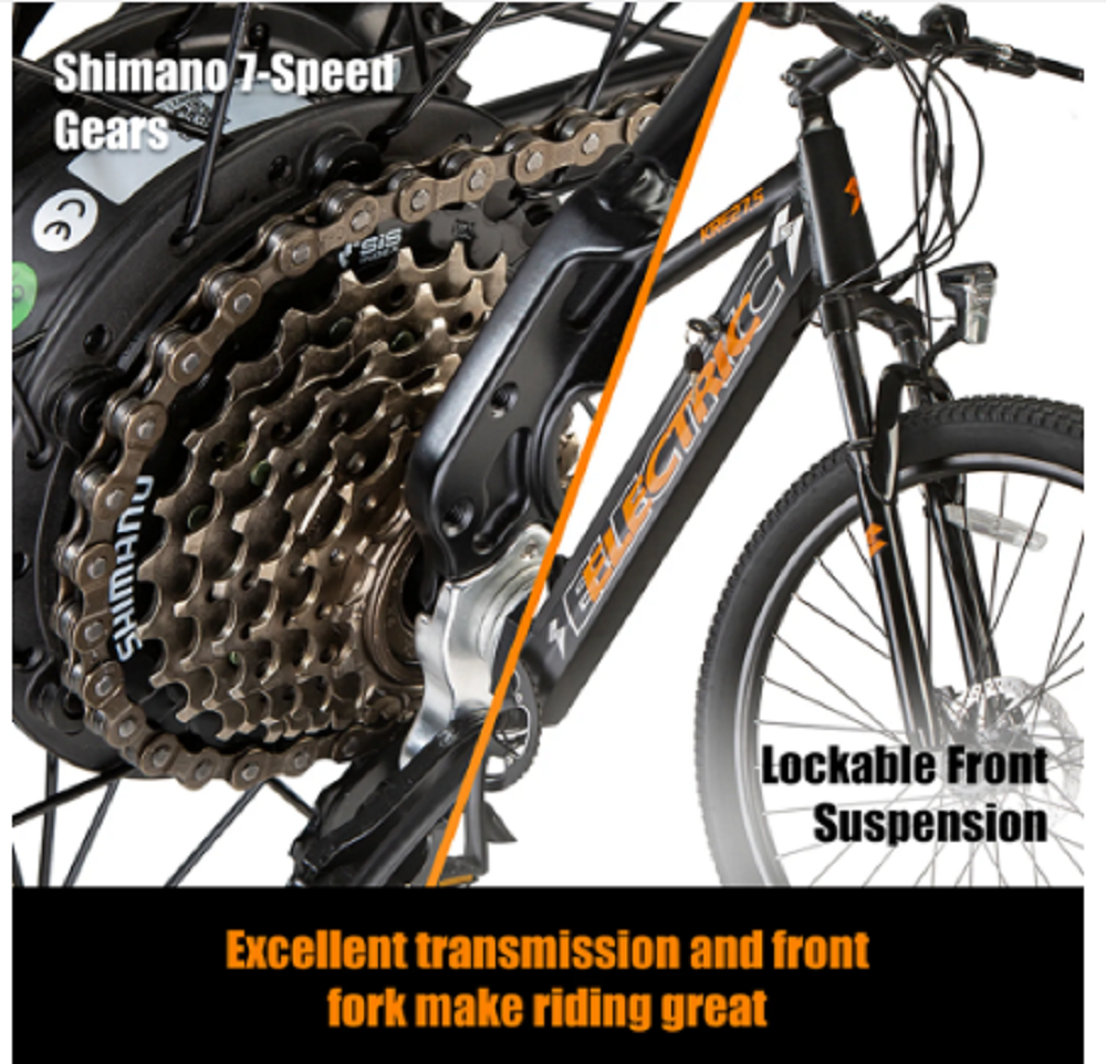 FAFREES 27,5 Zoll 25km/h E-Bike – Bild 4