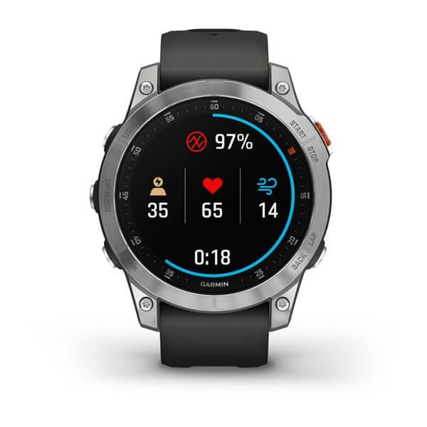 Garmin Epix (Gen 2) GPS Smartwatch - schiefergrau/silber – Bild 6