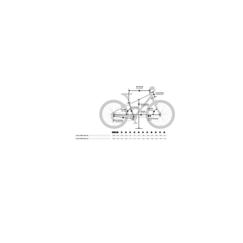 KTM Wild Speed Disc 24 - 2023 - 24 Zoll - Diamant – Bild 2