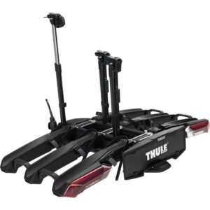 Thule Epos 3 Klappbarer Anhängerkupplungs-Fahrradträger für 3 Fahrräder - Schwarz