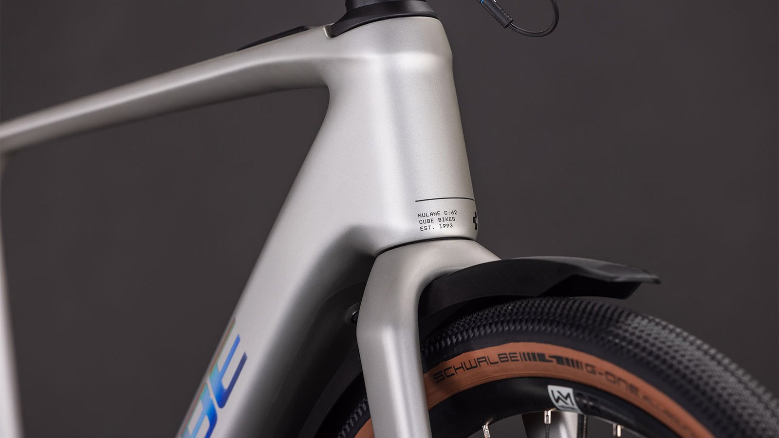 Cube Nulane Hybrid C:62 Race 400X FE sleekgrey´n´prism – Bild 2